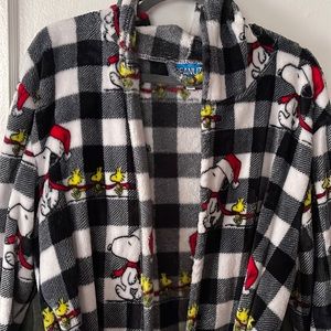 Christmas snoopy robe